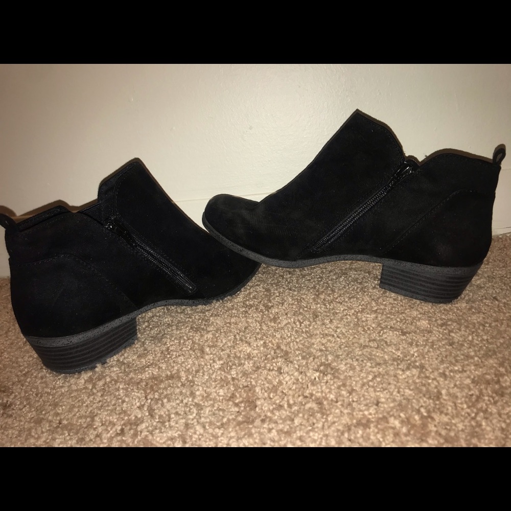 Black booties